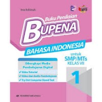 Buku Penilaian Bupena Bahasa Indonesia kelas 1