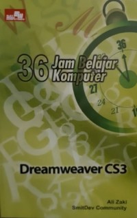 36 Jam Belajar Komputer: Dreamweaver CS3
